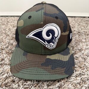 Los Angeles Rams Camo SnapBack